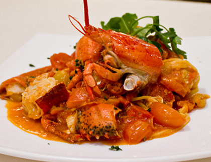 Menu astice